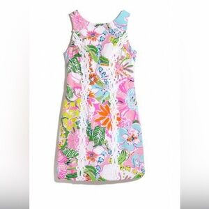 Lilly Pulitzer for Target Nosie Posey Floral Shift Dress Girls Sz 10-12